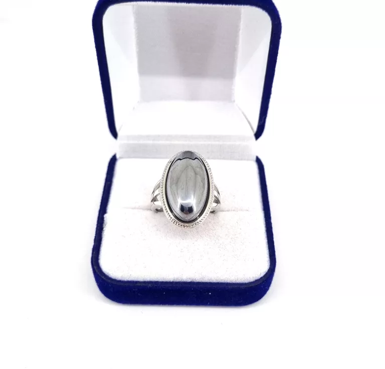 NIETUZINKOWY SREBRNY PIERŚCIONEK 925 6.13G R.14