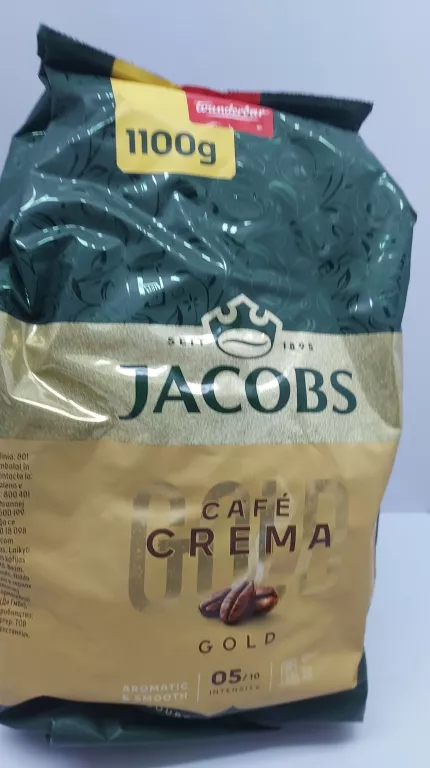 OPAKOWANIE JACOBS CAFE CREMMA 1100 G