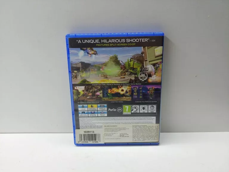 PLANTS VS ZOMBIE GARDEN WARFARE PS4