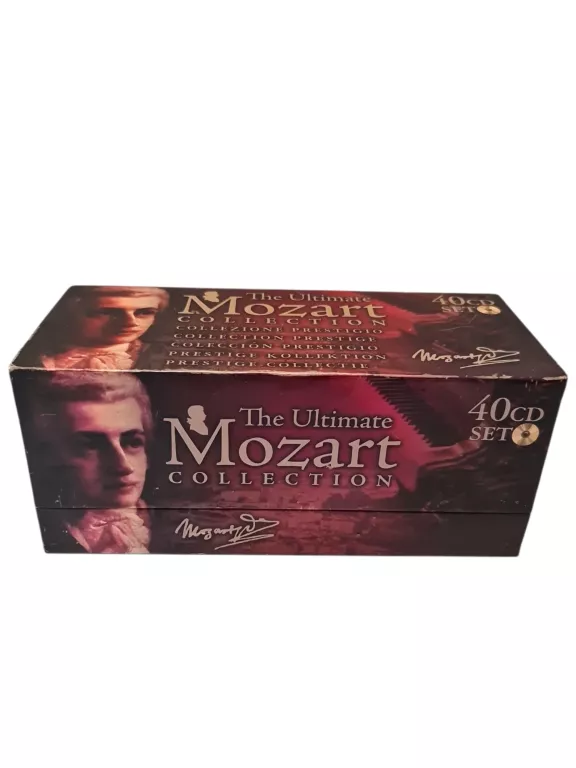 ZESTAW PŁYT THE ULTIMATE MOZART COLLECTION 40 CDS W PUDEŁKU