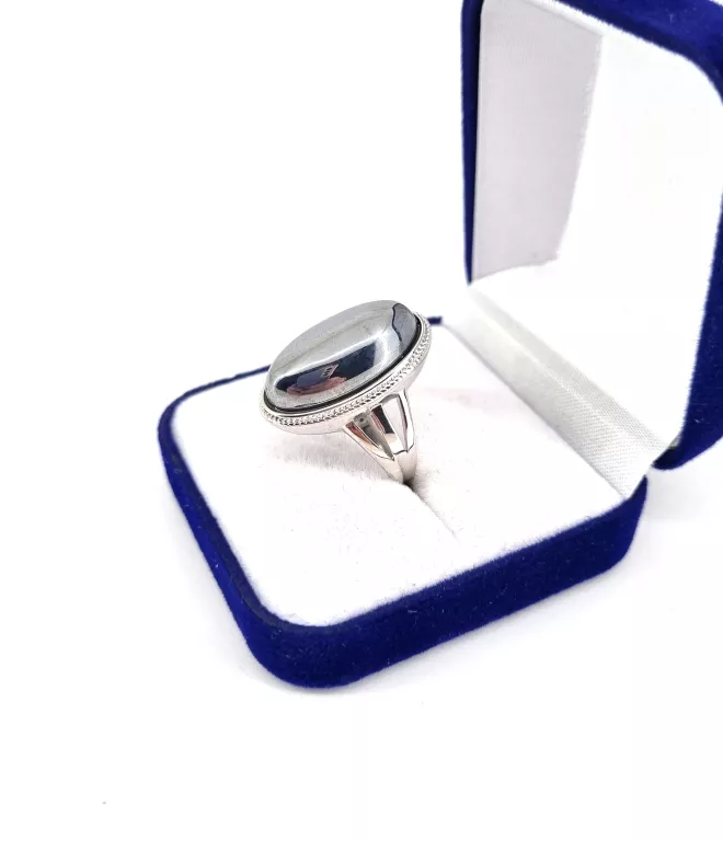 NIETUZINKOWY SREBRNY PIERŚCIONEK 925 6.13G R.14