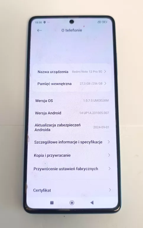 TELEFON REDMI NOTE 12 PRO 8/256GB