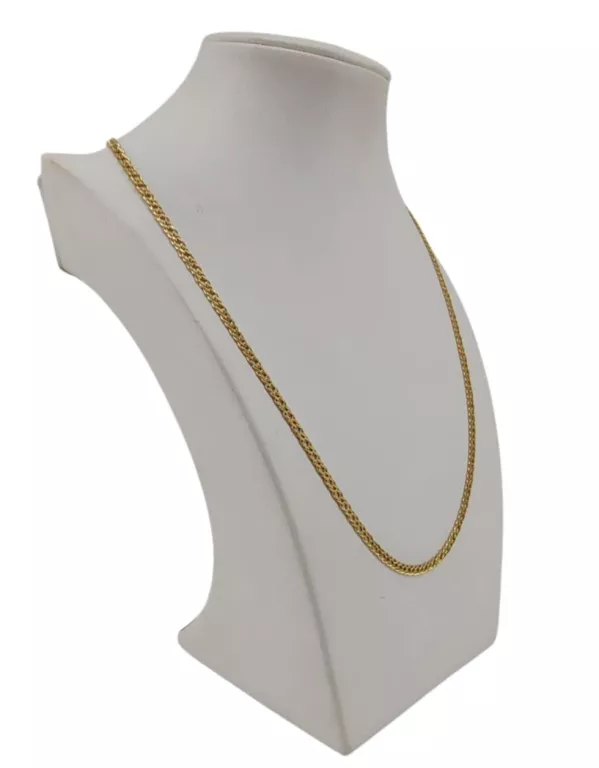 ŚLICZNY ZŁOTY ŁAŃCUSZEK P.585 3,20G 50CM