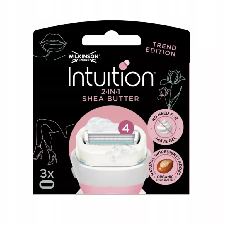 WILKINSON INTUITION WKŁADY SHEA BUTTER PINK