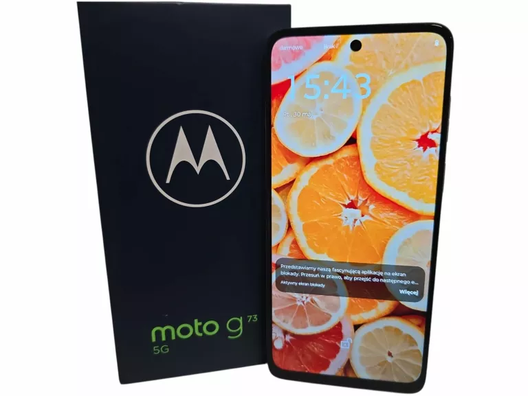 SMARTFON MOTOROLA MOTO G73 5G 8/256 GB 6,50" 5000MAH BIAŁY