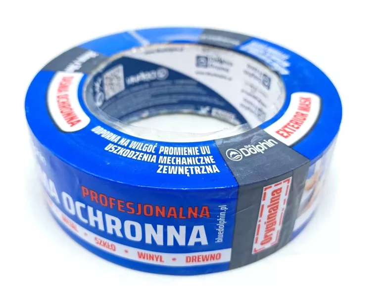 TAŚMA OCHRONNA ZEWNĘTRZNA 38MM X 50M BLUE DOLPHIN