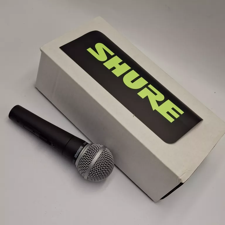 MIKROFON SHURE SM58 Z KABLEM XLR