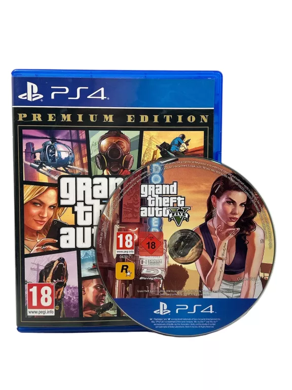GTA 5 GRAND THEFT AUTO V PS4 PLAYSTATION