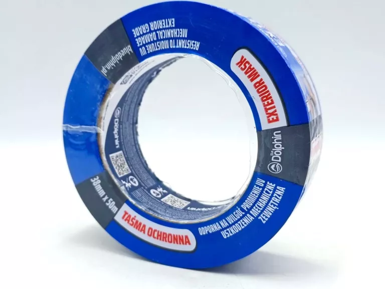 TAŚMA OCHRONNA ZEWNĘTRZNA 38MM X 50M BLUE DOLPHIN