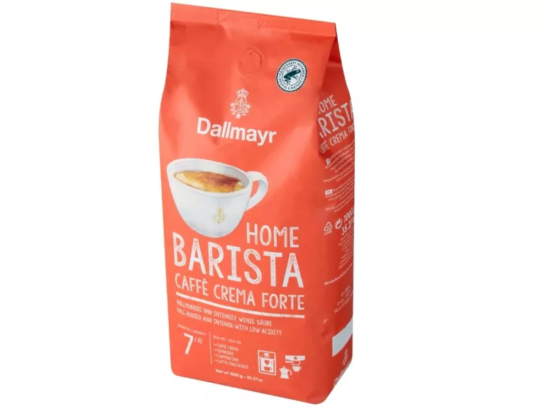 KAWA ZIARNISTA MIESZANA DALLMAYR HOME BARISTA CAFFE CREMA FORTE 1000 G