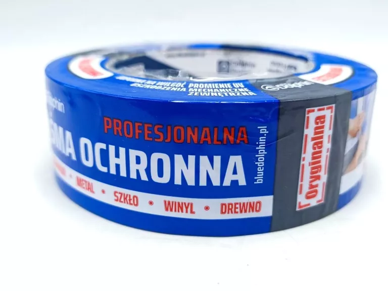 TAŚMA OCHRONNA ZEWNĘTRZNA 38MM X 50M BLUE DOLPHIN