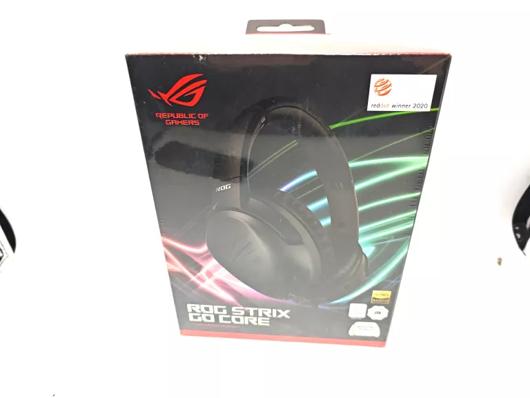 SŁUCHAWKI GAMINGOWE PRZEWODOWE ASUS ROG STRIX GO CORE KPL