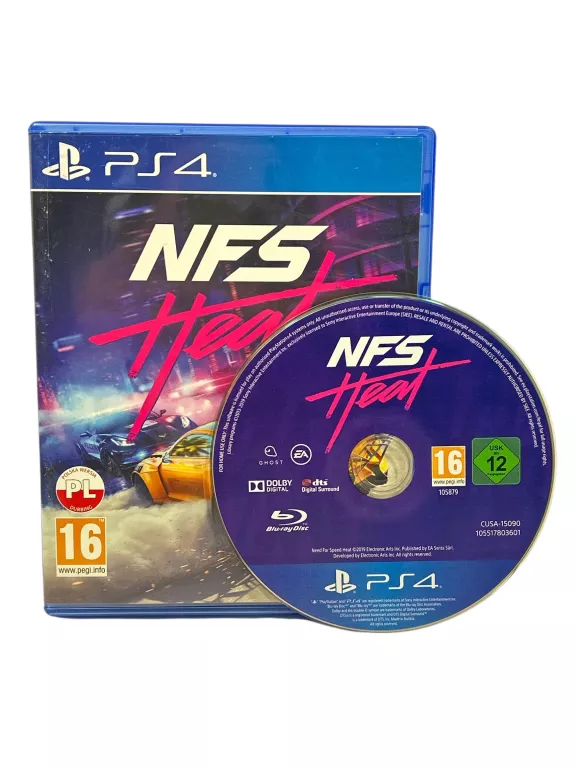 GRA NEED FOR SPEED HEAT PLAYSTATION 4