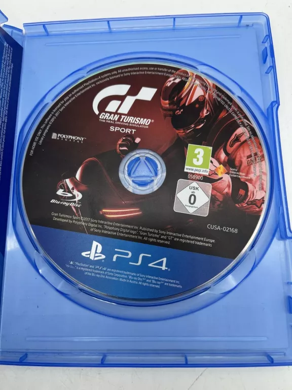 GRA PS4 GRAN TURISMO SPORT