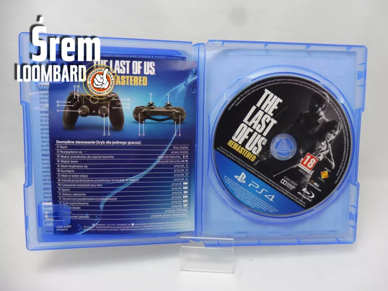 GRA THE LAST OF US REMASTERED NA PS4, DB STAN!