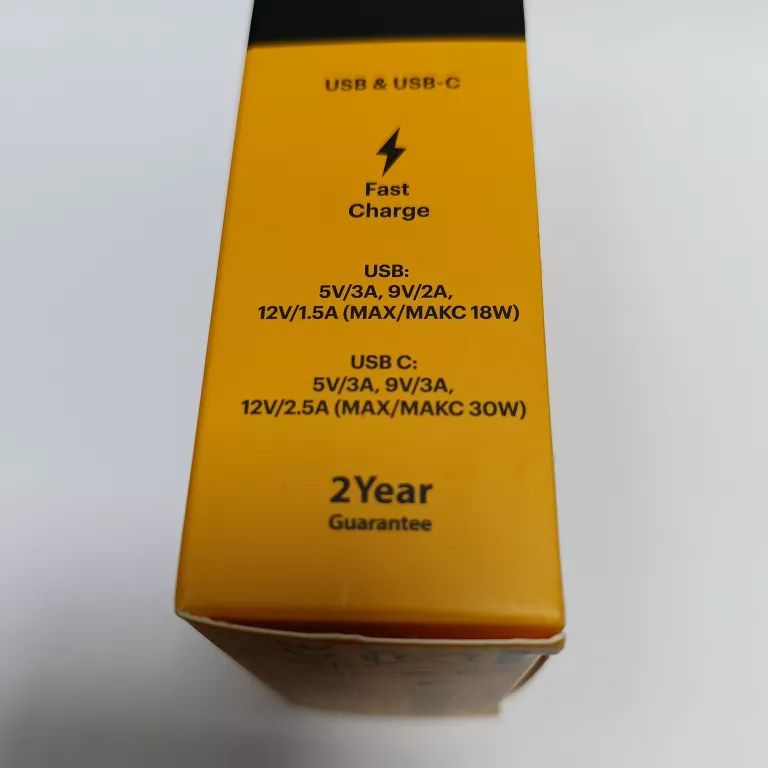 ŁADOWARKA SAMOCHODOWA KODAK USB &USB-C 30W