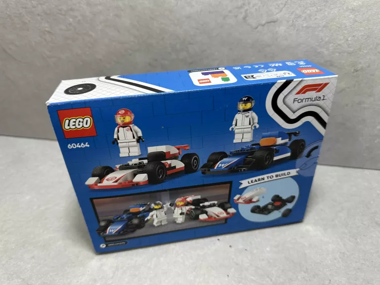 LEGO CITY F1 BOLIDY WILLIAMS RACING I HAAS F1 60464