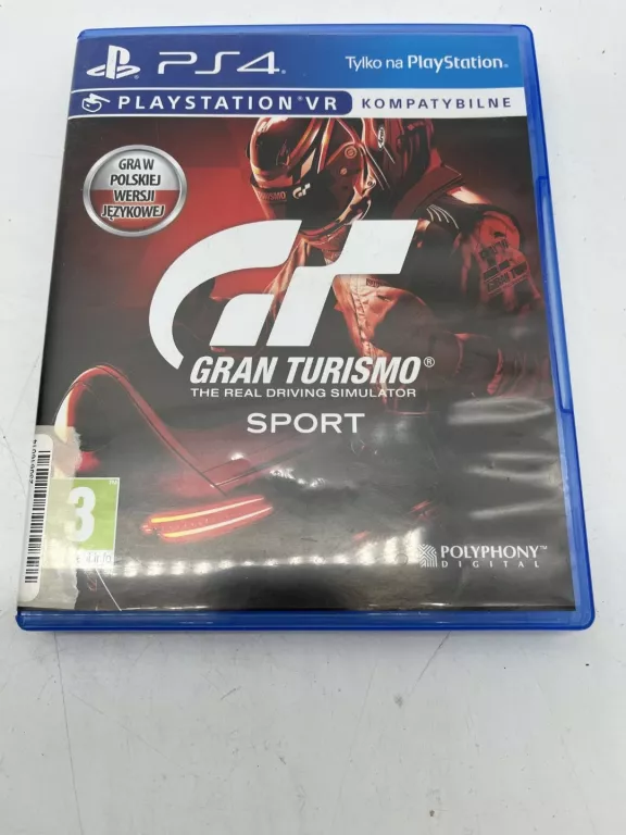 GRA PS4 GRAN TURISMO SPORT