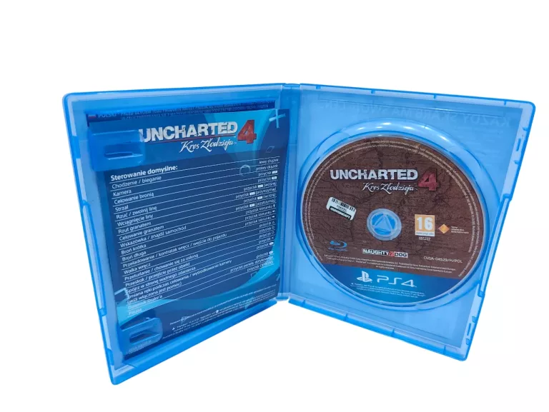 GRA PS4 UNCHARTED 4 KRES ZŁODZIEJA