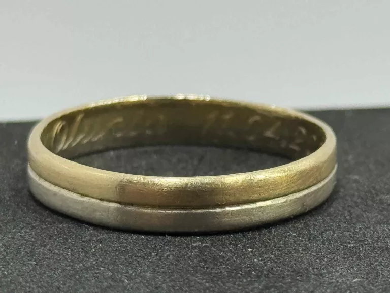 ZŁOTA OBRĄCZKA PRÓBA 585 3.15G R24 GRAWER