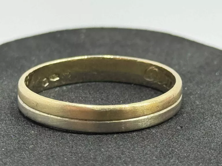 ZŁOTA OBRĄCZKA PRÓBA 585 3.15G R24 GRAWER