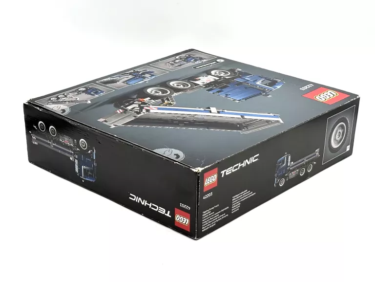 LEGO TECHNIC 42203 WYWROTKA Z PRZECHYLANĄ SKRZYNIĄ