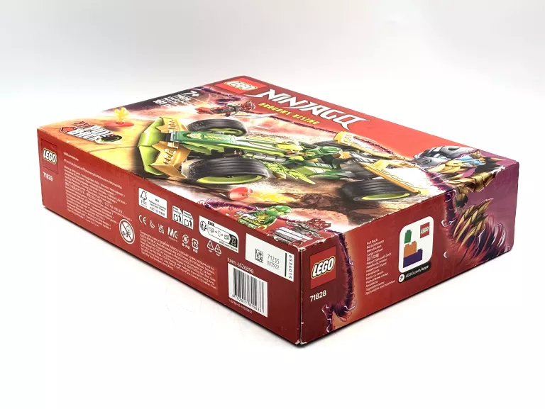 LEGO NINJAGO 71828 SAMOCHÓD WYŚCIGOWY LLOYDA Z NAPĘDEM TYPU PULL-BACK