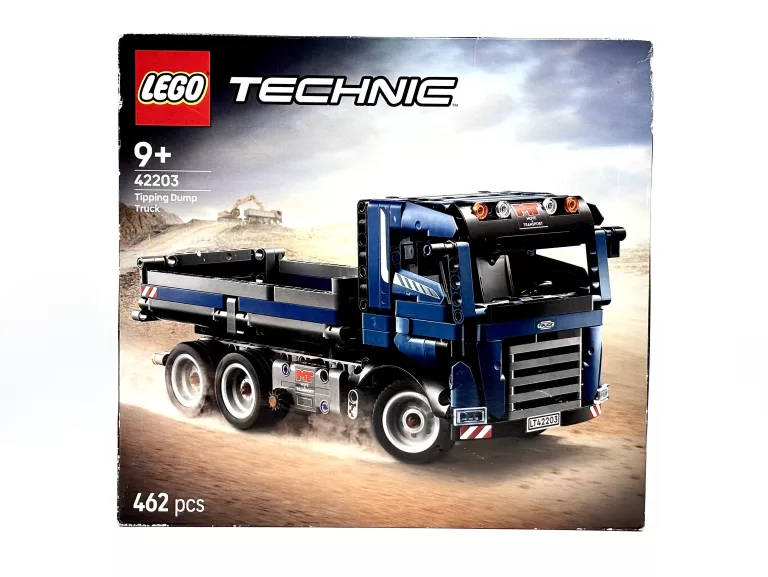 LEGO TECHNIC 42203 WYWROTKA Z PRZECHYLANĄ SKRZYNIĄ