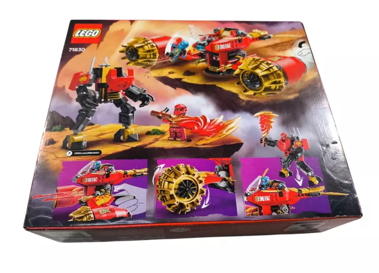 LEGO NINJAGO BURZOWY JEŹDZIEC-MECH KAIA 71830