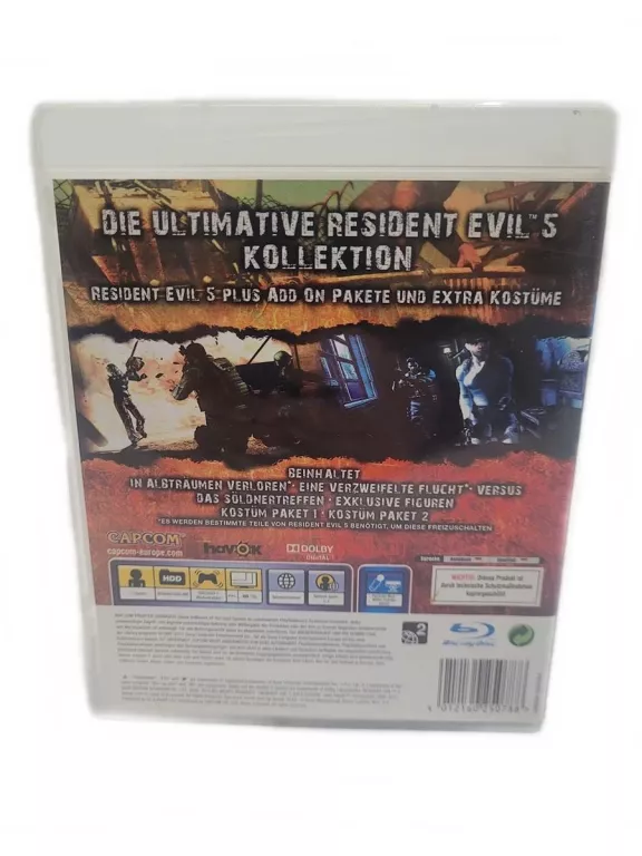 GRA PS3 RESIDENT EVIL GOLD EDITION
