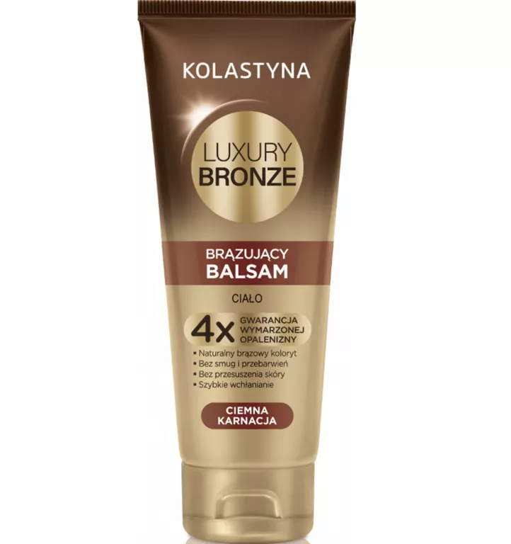 KOLASTYNA LUXURY BRONZE BALSAM BRĄZUJĄCY DO CIAŁA CIEMNA KARNACJA 200 ML