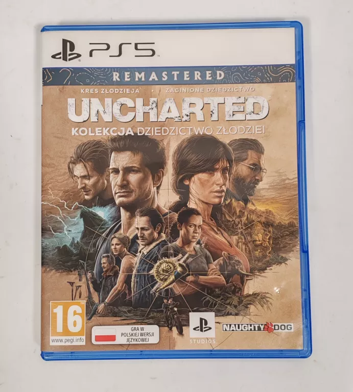 GRA PS5 UNCHARTED KOLEKCJA DZIEDZICTWO ZŁODZIEI