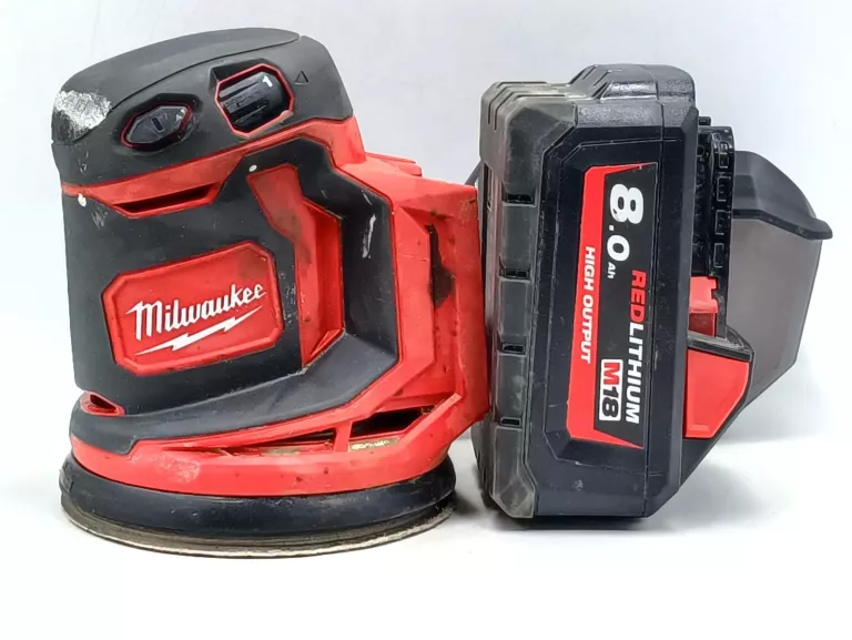 SZLIFIERKA MILWAUKEE M18 BOS125 + AKU 8.0AH
