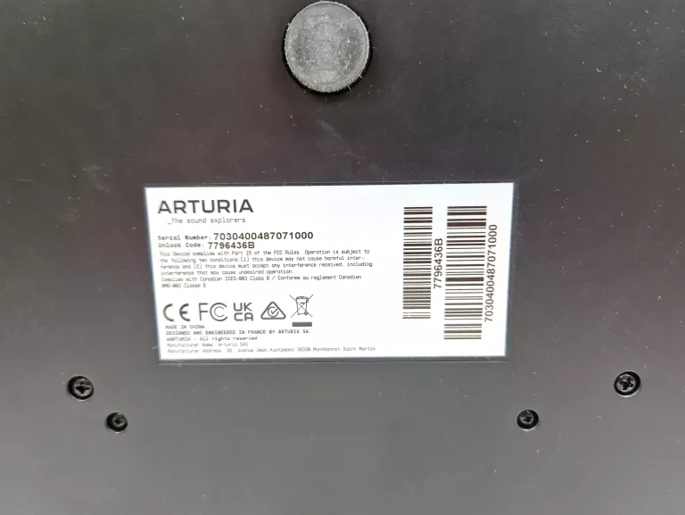 ARTURIA MINILAB 3 KLAWIATURA STERUJĄCA MIDI