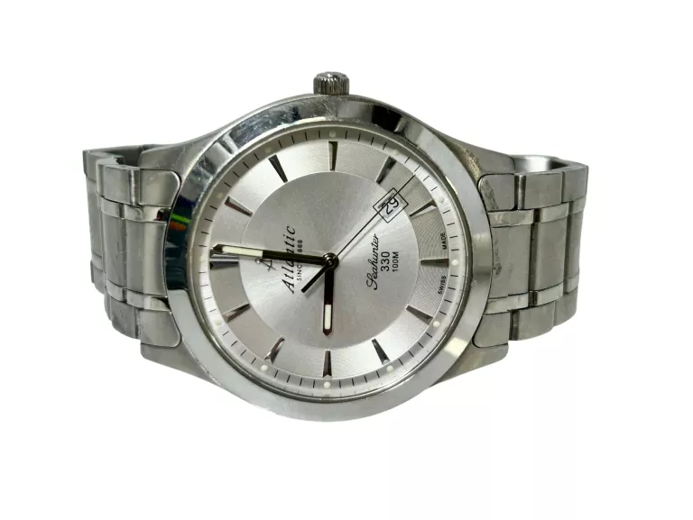 ZEGAREK ATLANTIC SEAHUNTER 71360 KWARCOWY PUDEŁKO DOKUMENTACJA