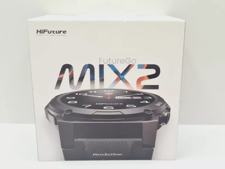 HIFUTURE SMARTWATCH FUTUREGO MIX2 CZARNY/RAVEN BLACK (HSF12BK)