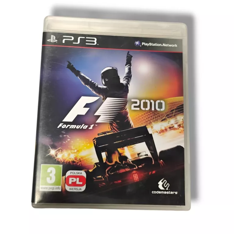 FORMULA 1 F1 2010 PL DUBBING LEKTOR PS3 SONY PLAYSTATION 3 (PS3)