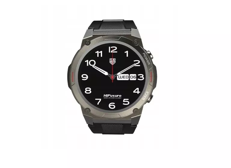 HIFUTURE SMARTWATCH FUTUREGO MIX2 CZARNY/RAVEN BLACK (HSF12BK)