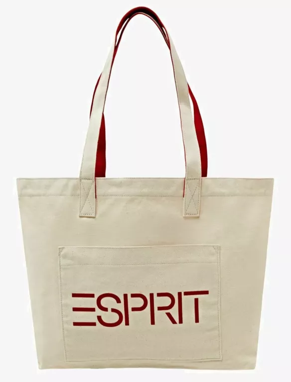 TORBA ESPRIT BEŻOWA BAWEŁNIANA