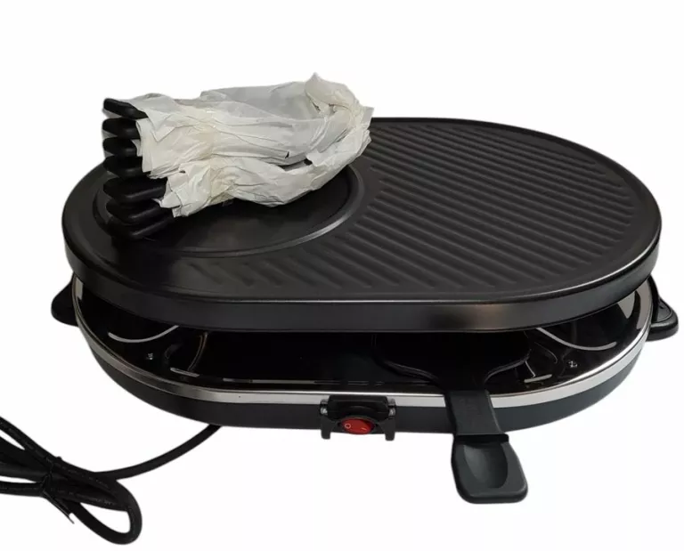 GRILL ELEKTRYCZNY DO SERWOWANIA PRZEKĄSEK DESKI RACLETTE PARTYGRILL 1200W