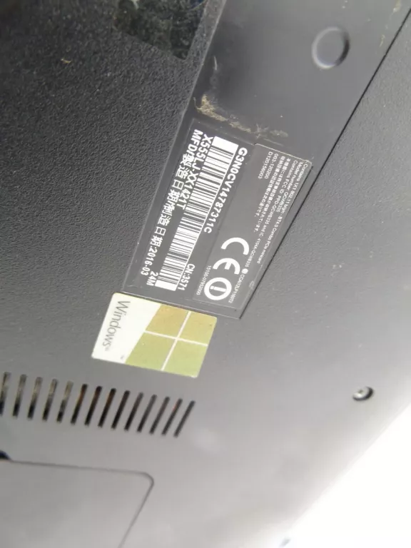 LAPTOP ASUS I3-4005U 1,7GHZ 920M 4/1000GB QCWB335