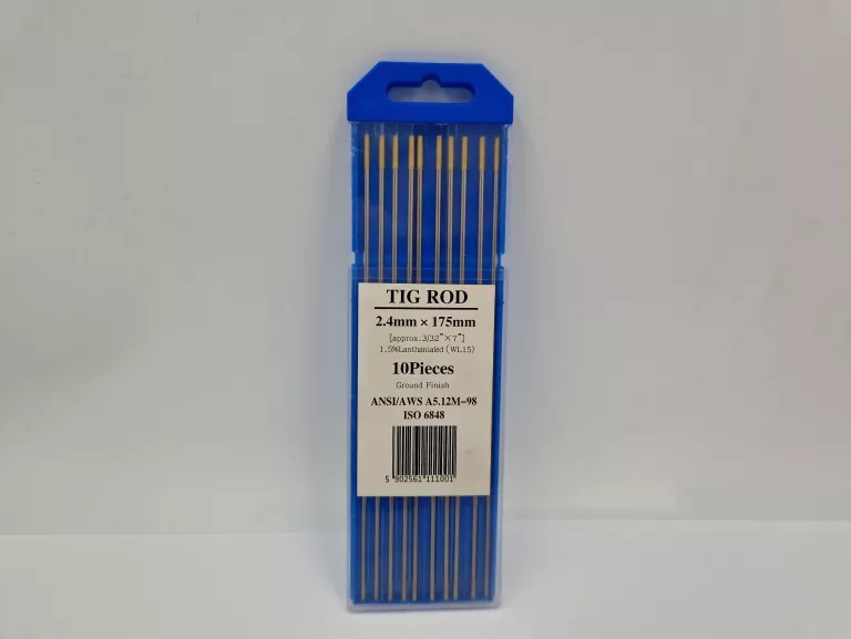 ELEKTRODY WOLFRAMOWE TIG ZŁOTE WL15 3,2X175MM | 10 SZT. UNIWERSALNE