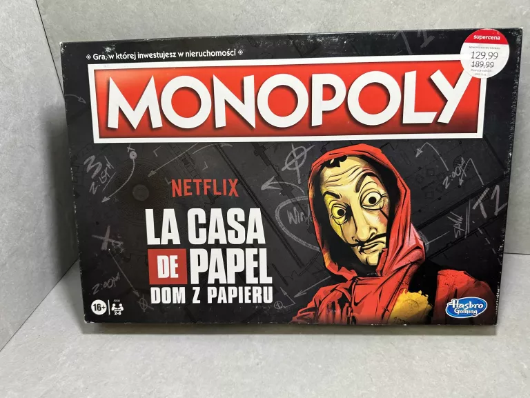 MONOPOLY DOM Z PAPIERU