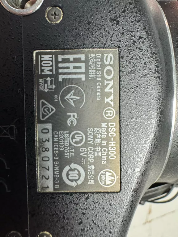 APARAT SONY CYBER SHOT DSC-H300