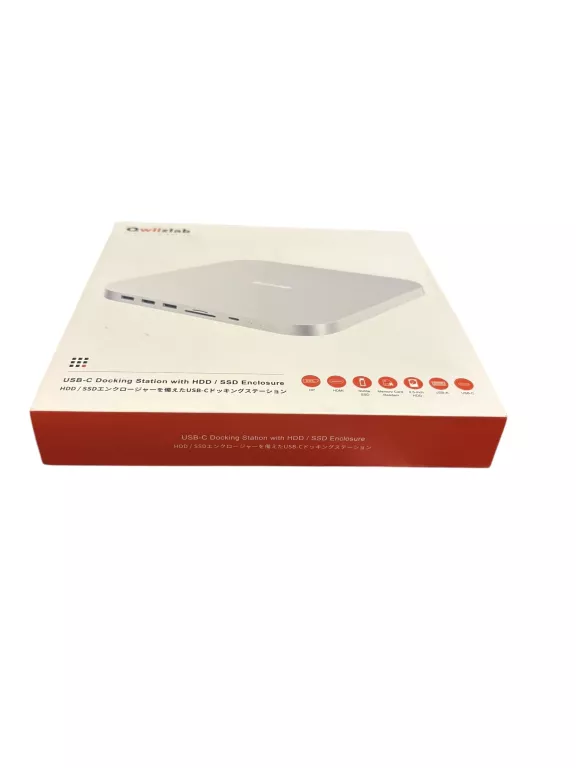 STACJA DOKUJĄCA QWIIZLAB HUB USB C HDMI SSD/HDD EXTENSION