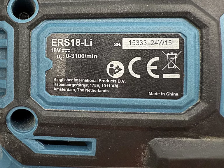 PIŁA SZABLASTA LISICA LISI OGON ERBAUER ERS18-LI BODY - GW 03.03.2027R