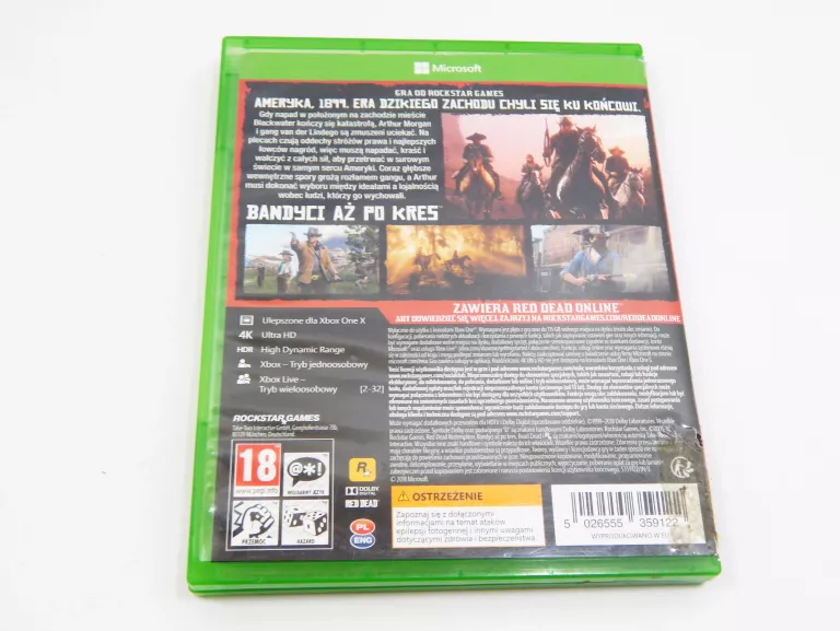 GRA NA XBOX ONE RED DEAD REDEMPTION 2
