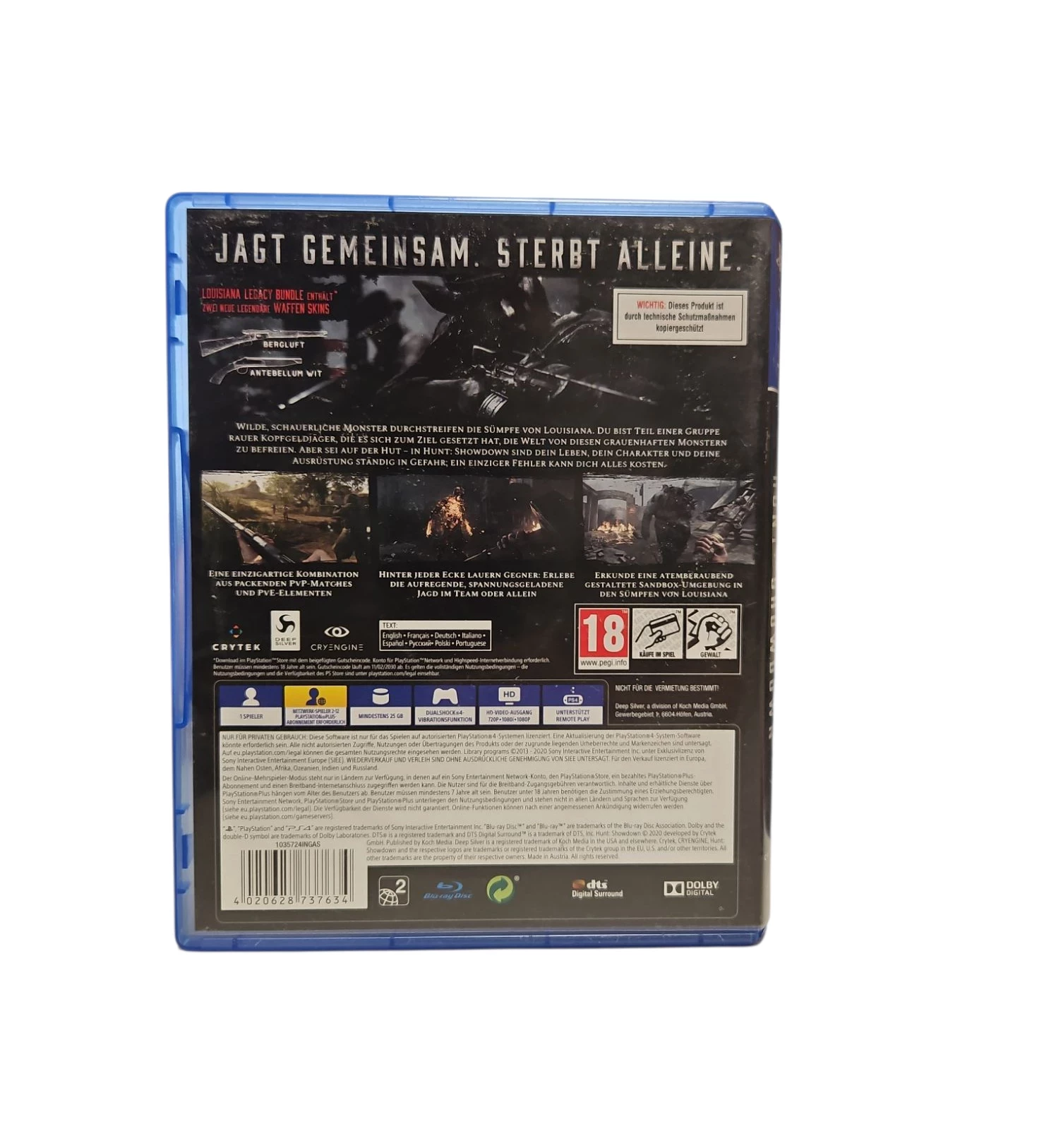 gra-ps4-hunt-showdown-ean-gtin-4020628737634