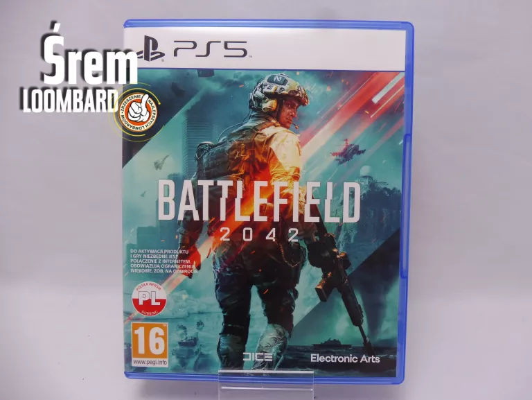 GRA BATTLEFIELD 2042 NA PS5, GWARANCJA, BDB STAN!