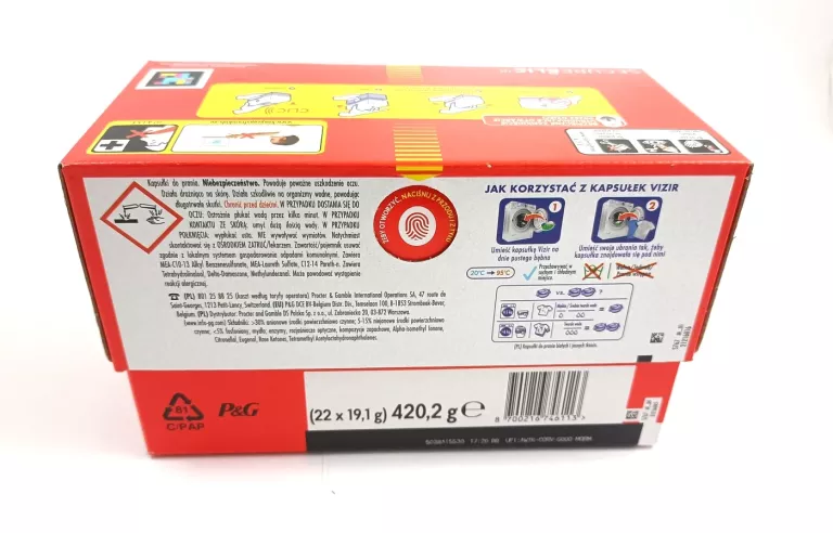 VIZIR ALL-IN-1 PODS KAPSUŁKI DO PRANIA, ALEPJSKA ŚWIEŻOŚĆ, 22 PRANIA